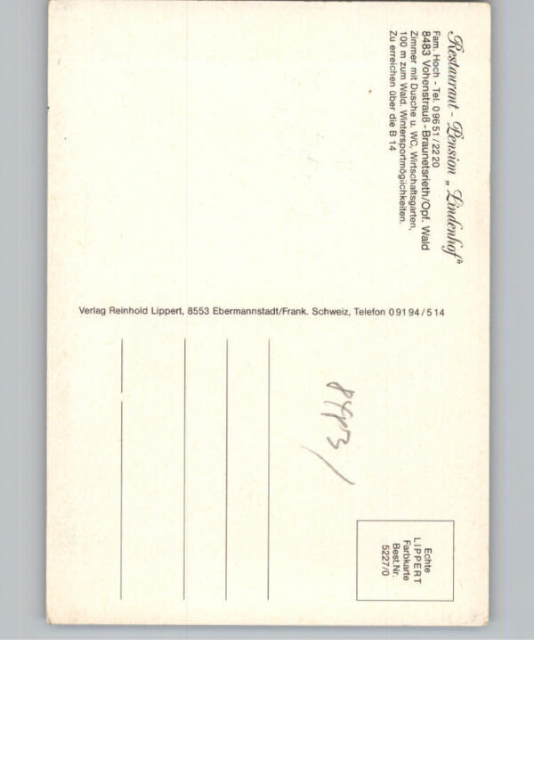 Braunetsrieth Gasthof Pension Lindenhof – Bild 2