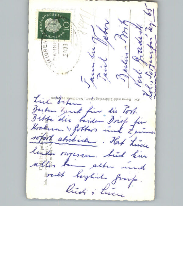 Rimbach Oberpfalz Cafe Hoher Bogen – Bild 2