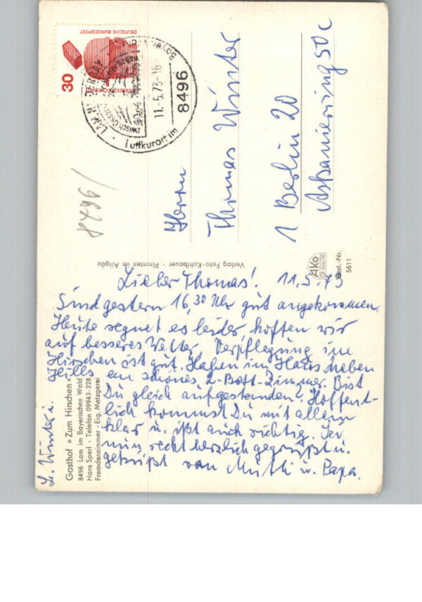 Lam Oberpfalz Gasthof zum Hirschen – Bild 2