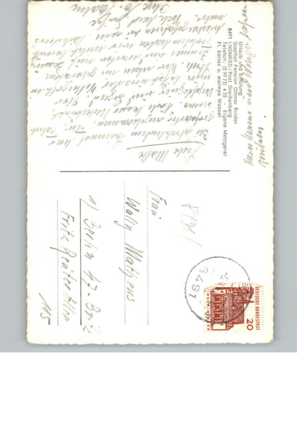 Lixenried Oberpfalz Gasthof Pension Ottmar Ruider – Bild 2