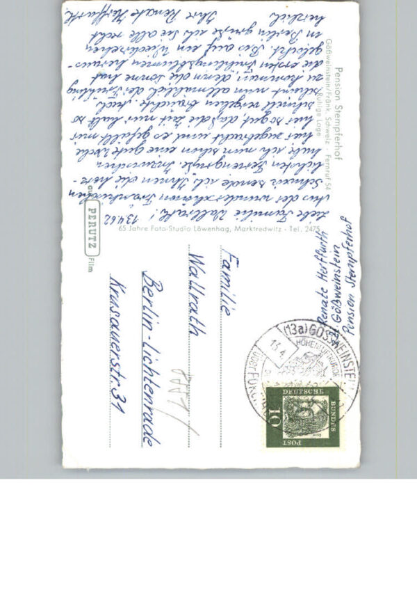 Goessweinstein Pension Stempferhof – Bild 2