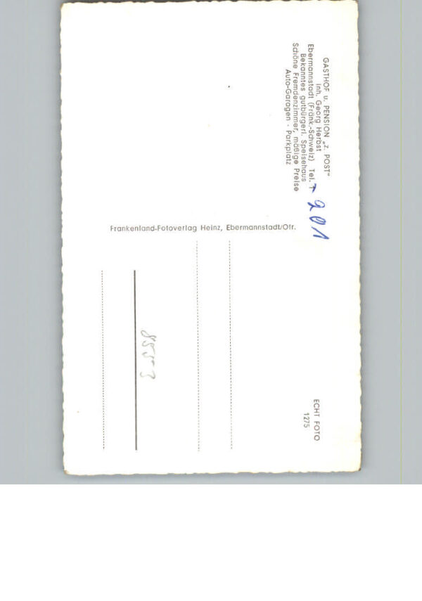 Ebermannstadt Gasthof Post – Bild 2