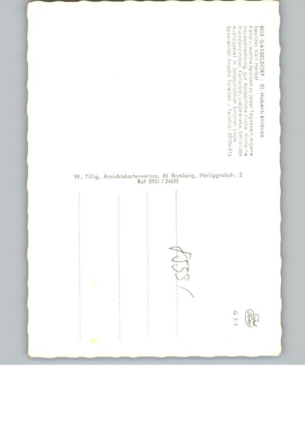 Gasseldorf Gasthof Hubertusklause – Bild 2