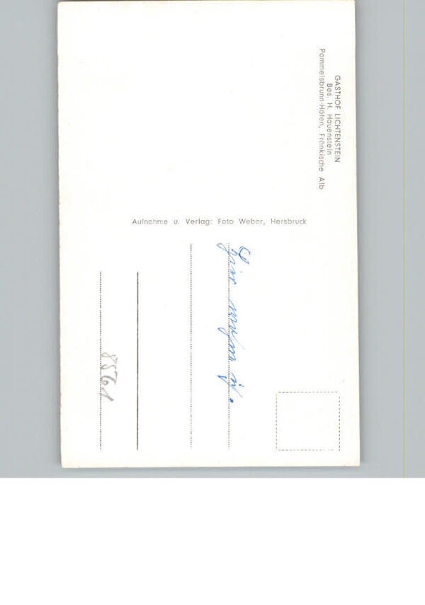 Pommelsbrunn Gasthof Lichtenstein – Bild 2