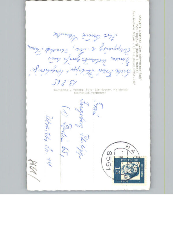 Happurg Gasthof Zum schwarzen Ross – Bild 2