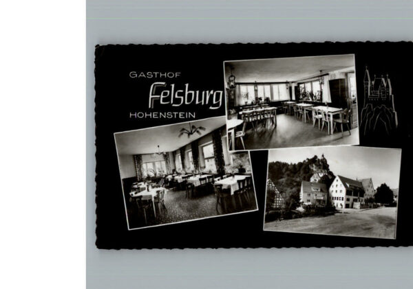 Hohnstein Saechsische Schweiz Gasthof Felsburg