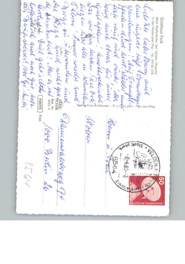 Pfaffenhofen Mittelfranken Gasthaus Funk – Bild 2