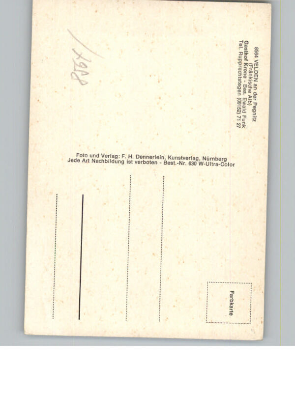 Velden Mittelfranken Gasthof Krone – Bild 2