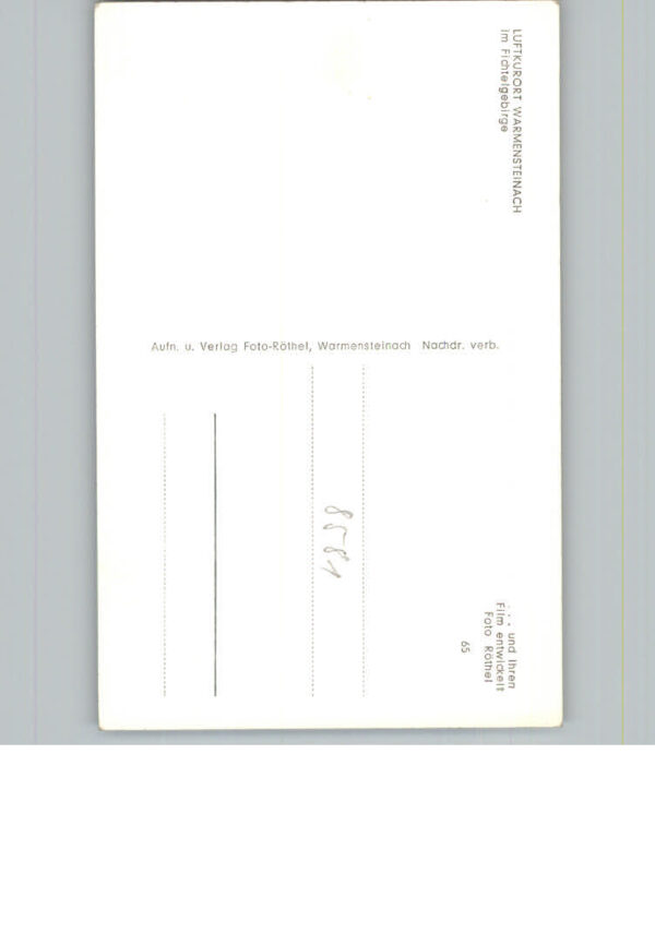 Warmensteinach – Bild 2