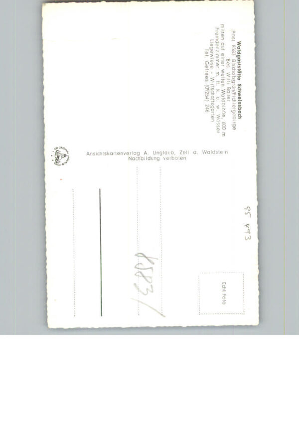 Bischofsgruen Gaststaette Schweinsbach – Bild 2