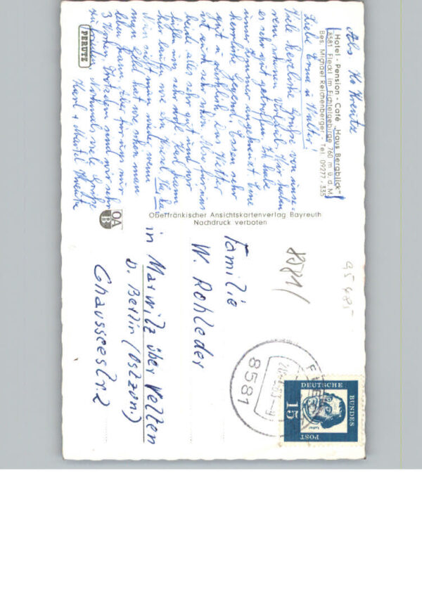 Fleckl Hotel - Pension Haus Bergblick – Bild 2
