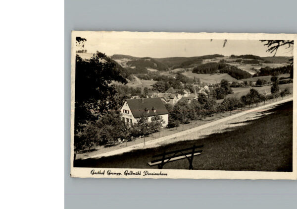 Goldmuehl Fichtelgebirge Gasthof Grampp