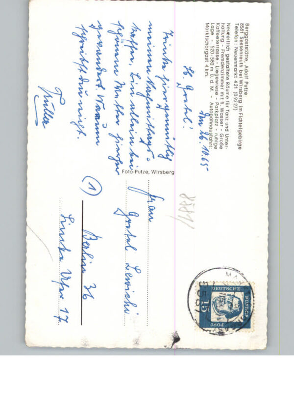 Sessenreuth Gaststaette Putze – Bild 2