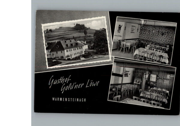 Warmensteinach Gasthof Goldener Loewe