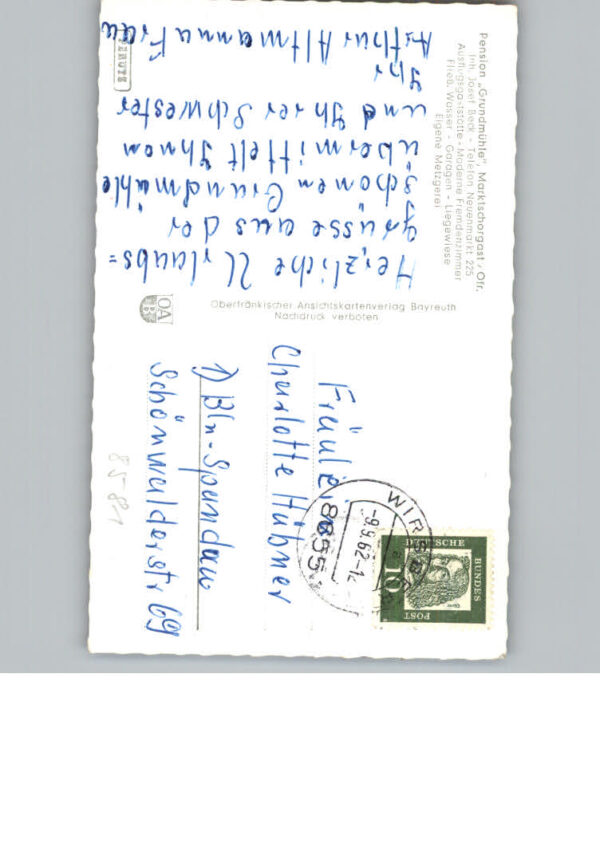 Marktschorgast Pension Grundmuehle – Bild 2