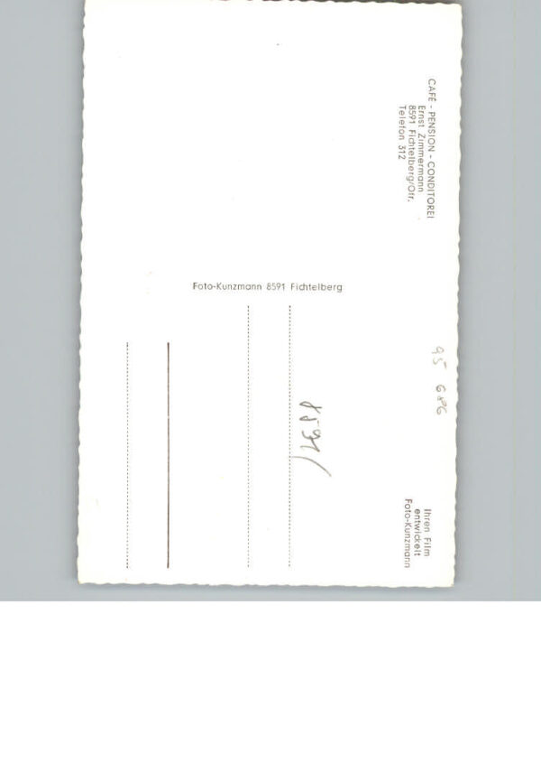 Fichtelberg Bayreuth Cafe Zimmermann – Bild 2