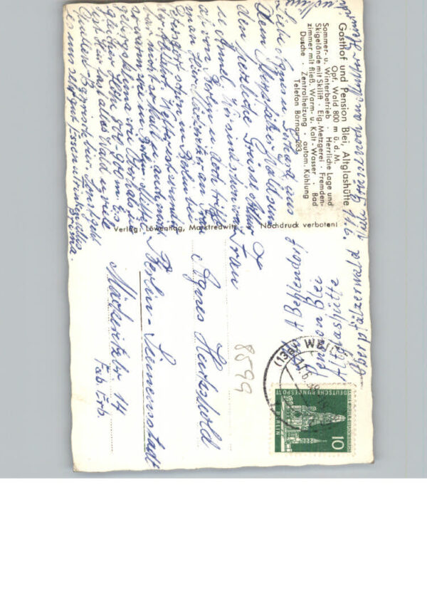 Altglashuette Oberpfalz Gasthof - Pension Blei – Bild 2