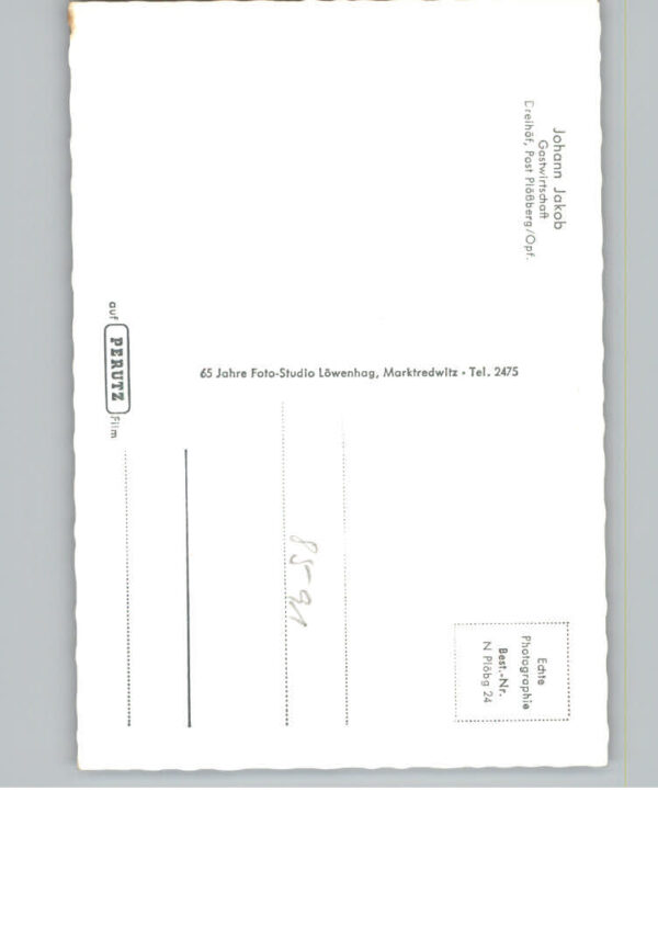 Ploessberg Oberpfalz Gaststaette Jakob – Bild 2