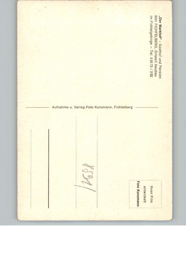 Fichtelberg Bayreuth Gasthof - Pension Der Markhof – Bild 2