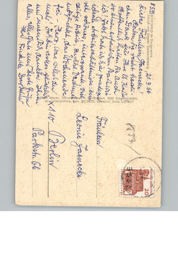 Scheinfeld Fliegeraufnahme – Bild 2