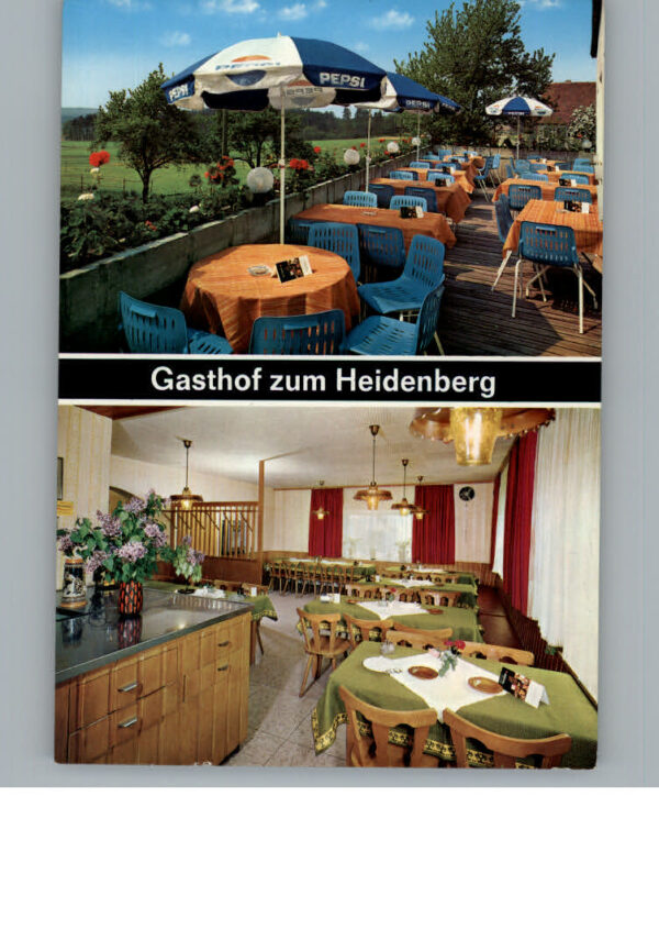 Buechenbach Mittelfranken Gasthof Zum Heidenberg