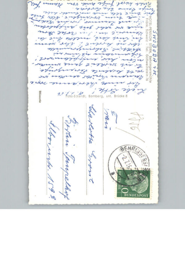 Behringersmuehle Pension Stern – Bild 2