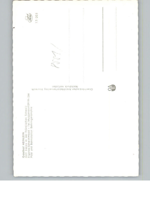 Doos Gasthof Heinlein – Bild 2