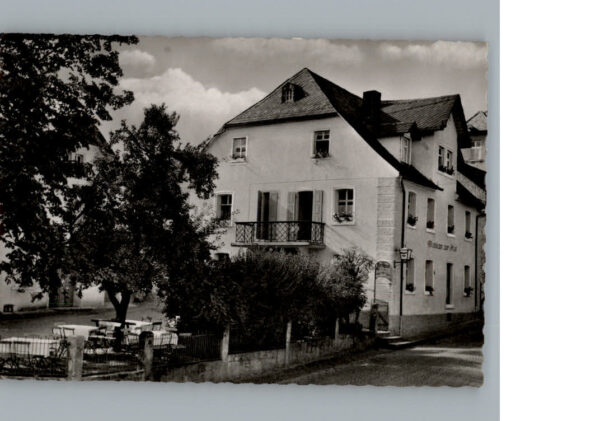 Goessweinstein Gaststaette Weinhaus zur Post
