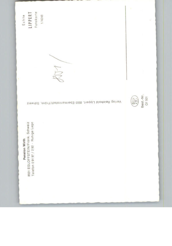 Egloffstein Pension Wirth – Bild 2