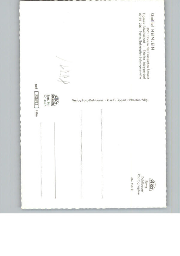 Doos Gasthof Heinlein – Bild 2
