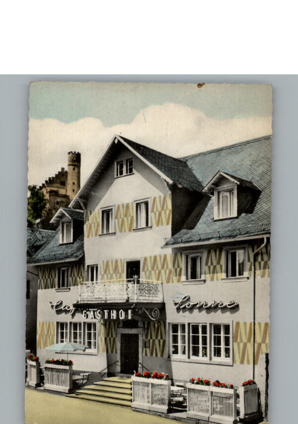 Goessweinstein Cafe Gasthof Zur Sonne