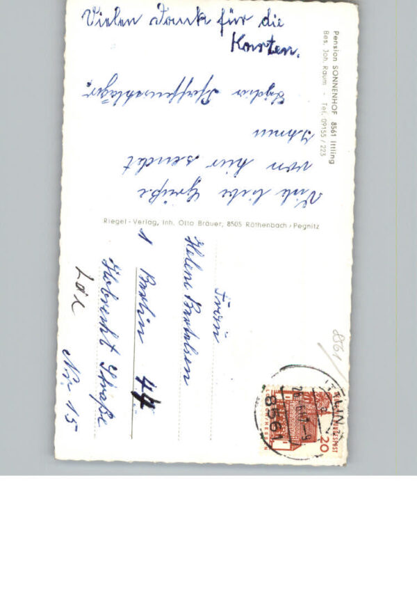 Ittling Simmelsdorf Pension Sonnenhof – Bild 2