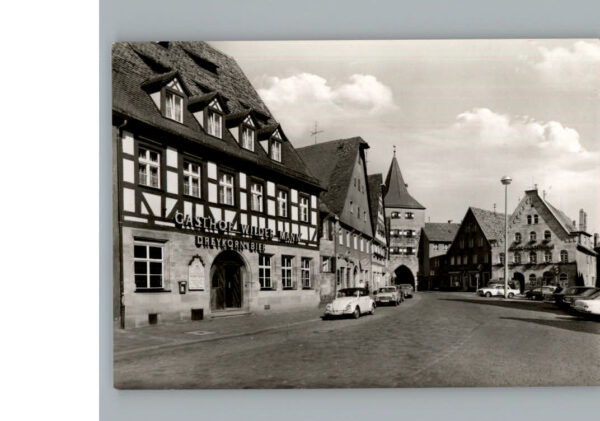 Lauf Pegnitz Gasthof Wilder Mann
