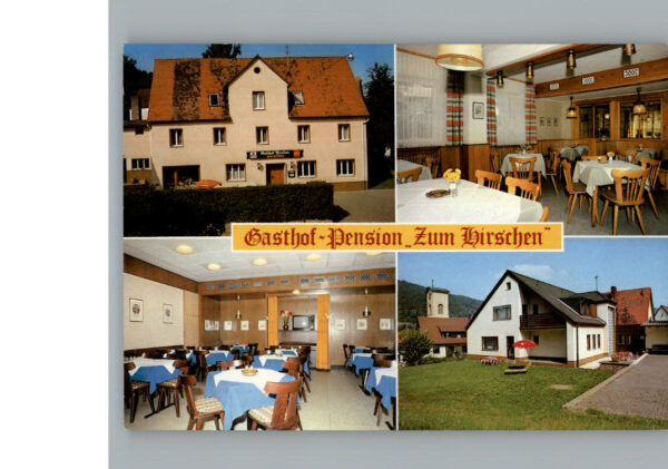 Foerrenbach Gasthof Pension Zum Hirschen