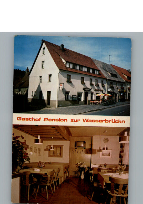 Velden Mittelfranken Gasthof Pension Zur Wasserbrueckn