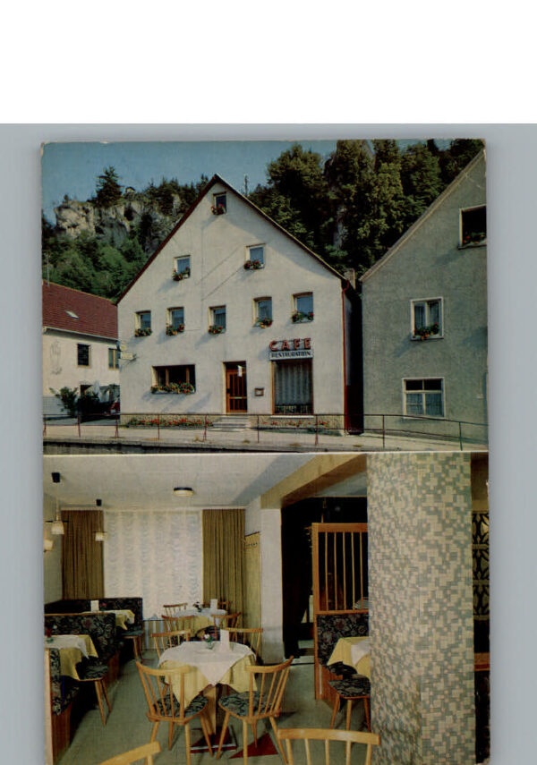 Pottenstein Oberfranken Cafe Restaurant, Pension Schmidt