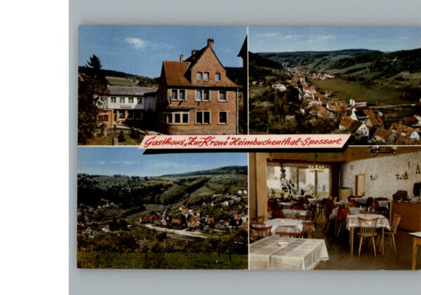 Heimbuchenthal Gasthaus Pension Zur Krone