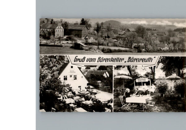 Baernreuth Bad Berneck Gaststaette Zum Baerenkeller