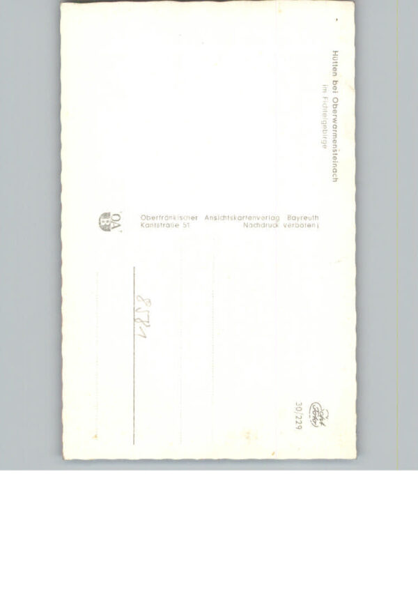 Huetten Warmensteinach Fichtelgebirge – Bild 2