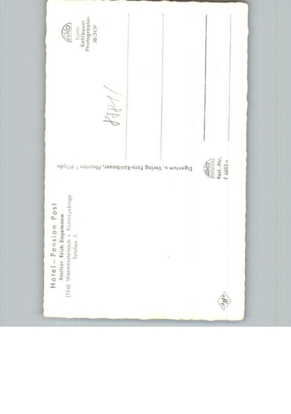 Warmensteinach Hotel Post – Bild 2