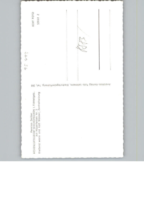Bischofsgruen Pension Zeitler – Bild 2