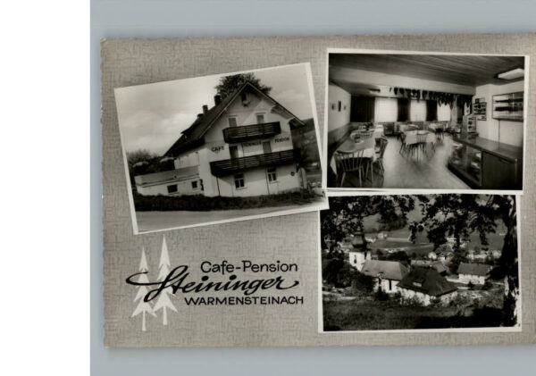Warmensteinach Cafe Pension Steininger