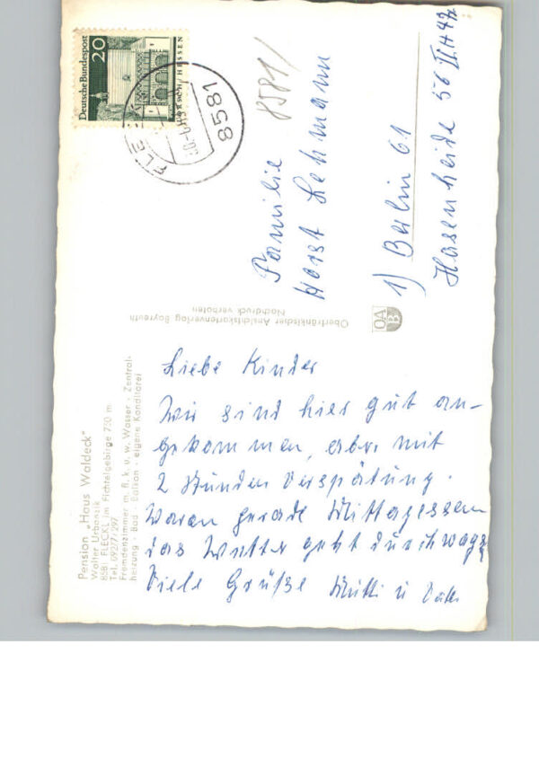 Fleckl Pension Haus Waldeck – Bild 2
