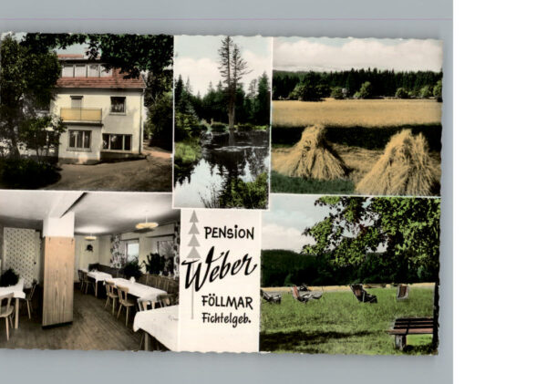 Foellmar Fichtelgebirge Pension Weber