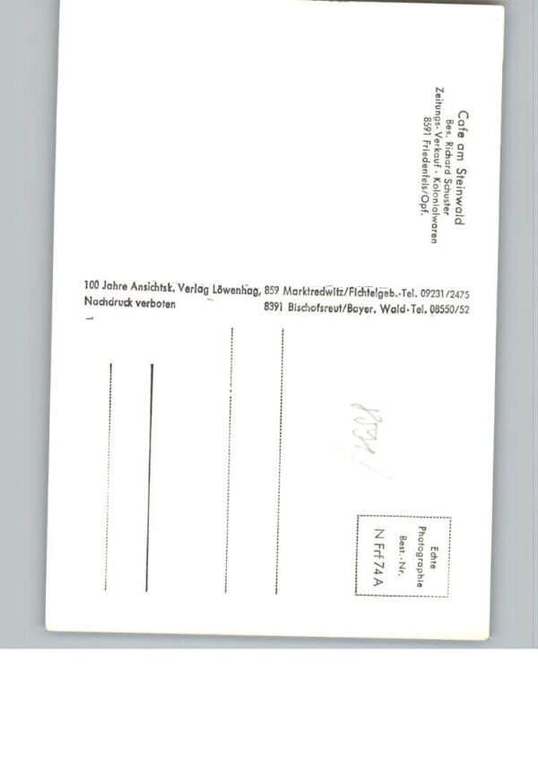 Friedenfels Cafe am Steinwald – Bild 2