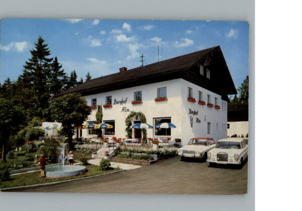 Hofstetten Brand Gaststaette-Pension Berghof Alm