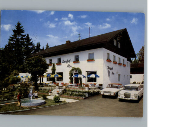 Hofstetten Brand Gaststaette-Pension Berghof Alm