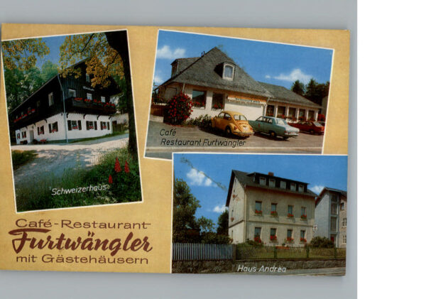 Bad  Alexandersbad Cafe Restaurant Furtwaengler