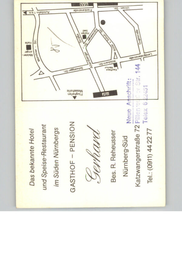 Nuernberg Gasthof Pension Gerhard – Bild 2