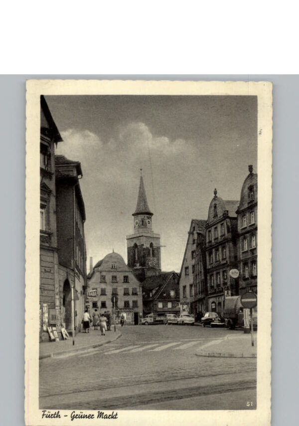 Fuerth Bayern Gruener Markt